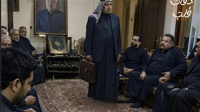 في مجلس عزاء والدي