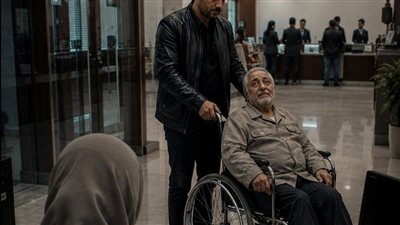منذ أشهر، وأخي يأخذ أبي المصاب بالخرف إلى المصرف