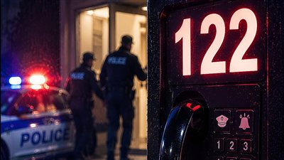 اتصلت طفلة عندها 8 سنين برقم 122 بقلم صابرين محمد