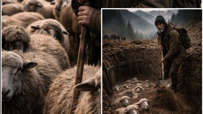 لقد وارى خرافه تحت التراب.. فضحك الجميع، ولقّبوه بالمجنون