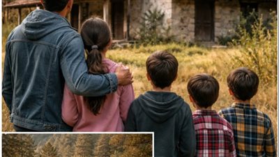 الأب الأرمل وأطفاله يكتشفون سرًّا مدفونًا تحت منزلهم في جبال سييرا يغيّر حياتهم بالكامل